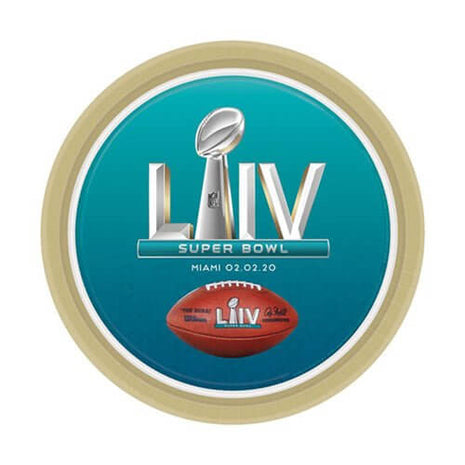 Superbowl 54 - 7" Lunch Plates (8ct) - SKU:542479 - UPC:192937104804 - Party Expo