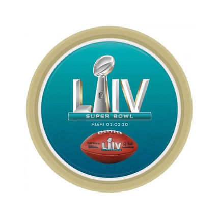 Superbowl 54 - 9" Dinner Plates (8ct) Party Expo  