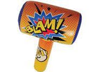 Superhero Big Bobber Inflatable Blow-up Toy Hammer (1ct) - SKU:IN407 - UPC:049392283912 - Party Expo