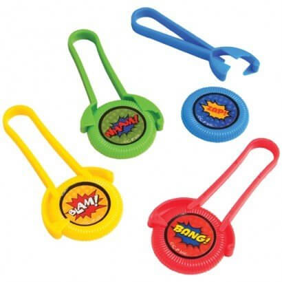 Superhero Disc Shooters (1ct) - SKU:4441 - UPC:049392044414 - Party Expo