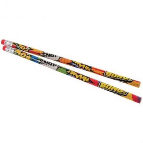 Superhero Pencils (1ct) - SKU:KA322 - UPC:049392270783 - Party Expo