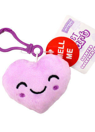 Sweetheart Backpack Buddies - Grape Scented Plush Clip - SKU: - UPC:692046994155 - Party Expo