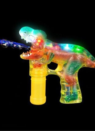 T-Rex Bubble Blower Blaster - SKU:GLBUBTX - UPC:097138768568 - Party Expo