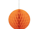 Tissue Paper Honeycomb Ball Orange 8