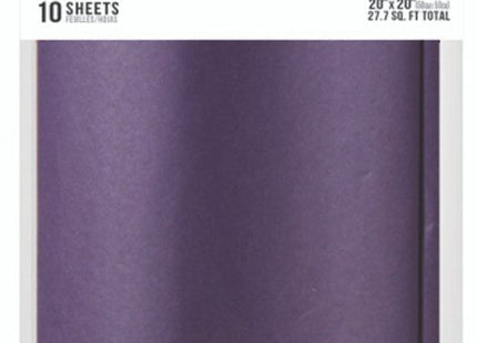 Tissue Paper - Purple (10ct) - SKU:F96617 - UPC:749567966175 - Party Expo