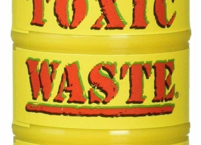 Toxic Waste Hazardously Sour Candy in Original Yellow Drum - SKU:CD87410 - UPC:898940001320 - Party Expo