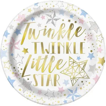 Twinkle Twinkle Little Star - 9" Dinner Plates (8ct) Party Expo  