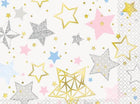 Twinkle Twinkle Little Star Paper Lunch Napkins (16ct) - SKU:72412 - UPC:011179724123 - Party Expo