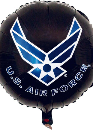 U.S. Air Force - 18" Mylar Balloon - SKU:66720 - UPC:654082667202 - Party Expo