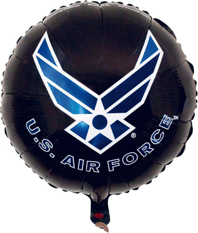 U.S. Air Force - 18" Mylar Balloon - SKU:66720 - UPC:654082667202 - Party Expo