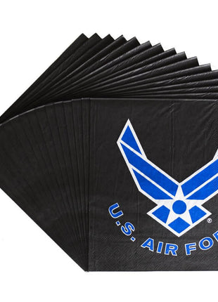 U.S. Air Force - Lunch Napkins (16ct) - SKU:66718 - UPC:654082667189 - Party Expo