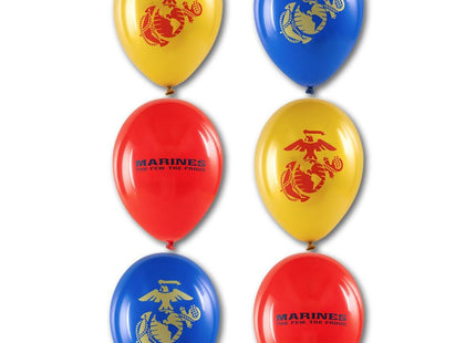 U.S. Marines - Latex Balloons - SKU:66734 - UPC:654082667349 - Party Expo