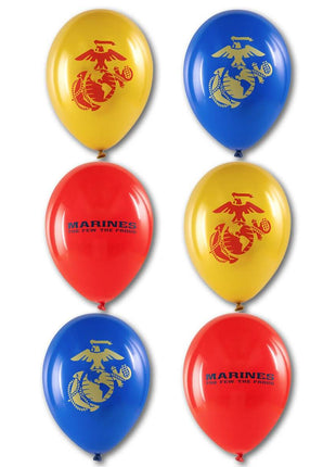 U.S. Marines - Latex Balloons - SKU:66734 - UPC:654082667349 - Party Expo