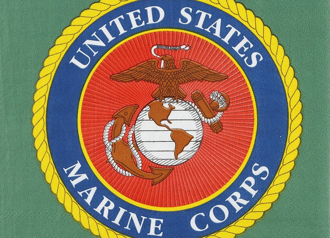 U.S. Marines - Lunch Napkins (16ct) - SKU:66728 - UPC:654082667288 - Party Expo