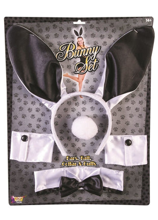 White Bunny Deluxe Costume Kit - SKU:79038 - UPC:721773790386 - Party Expo