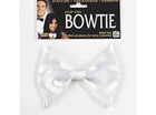 White Clip-on Bow Tie - SKU:67689 - UPC:721773676895 - Party Expo