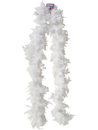 White Feather Boa - Party Expo