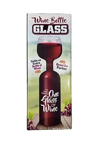 Wine Bottle Glass - SKU:PS-WIBOT - UPC:097138927712 - Party Expo