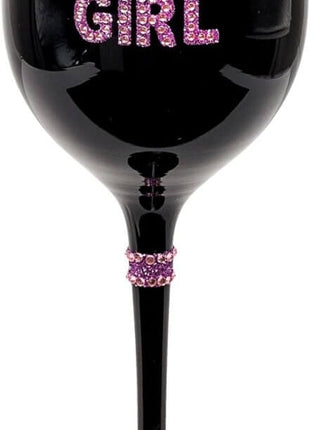 Wine Glass Birthday Girl - SKU:F74532 - UPC:721773745324 - Party Expo