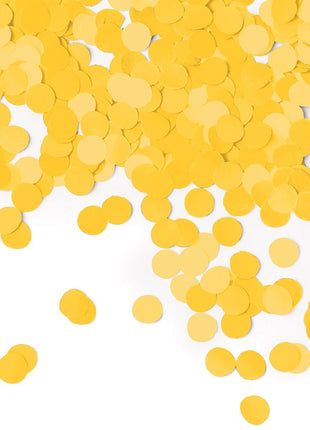 Yellow Tissue Confetti - SKU:331832 - UPC:039938504151 - Party Expo