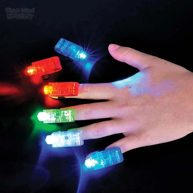 1" Light-Up Finger Beams - SKU:GL-FINLI - UPC:097138752871 - Party Expo