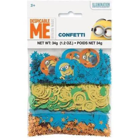 1.2oz Despicable Me Minions Confetti (3pk) - Party Expo