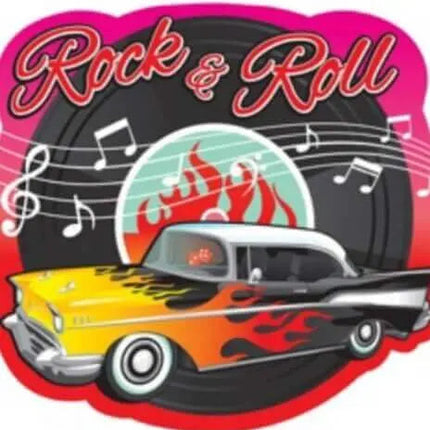 10.5" Rock-n-roll Classic 50's Theme Party Cutout Party Expo  