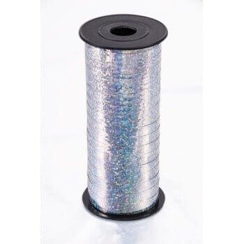 100-Yard Curling Ribbon - Iridescent Silver - SKU:99772SH - UPC:749567997728 - Party Expo