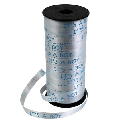 100-Yard {It's A Boy} Curling Ribbon - Party Expo