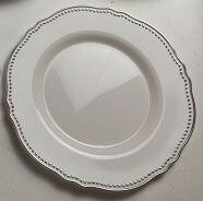 10.4" Vintage Plate with Hot Stamp (15 count) - Party Expo