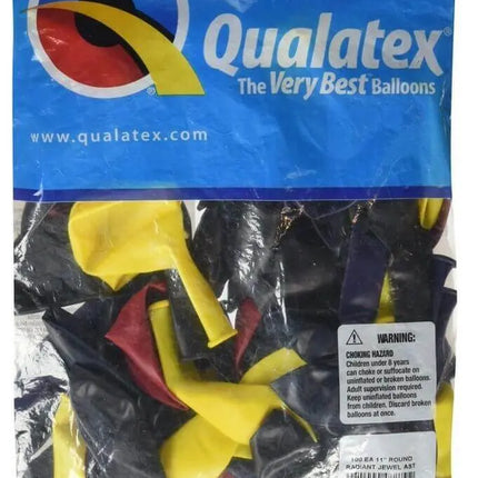 11" Assorted Jewel Latex Balloons Party Expo  