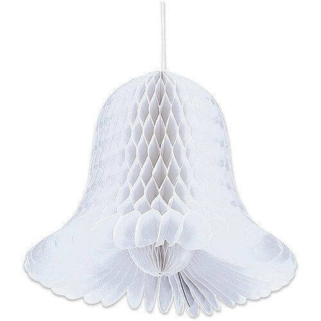 11'' Honeycomb Bells - White - SKU:29223.08 - UPC:048419596851 - Party Expo