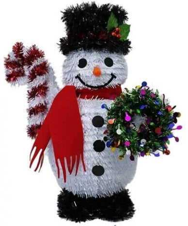 12" 3D Snowman - SKU:3D-SMCC - UPC:032887143495 - Party Expo