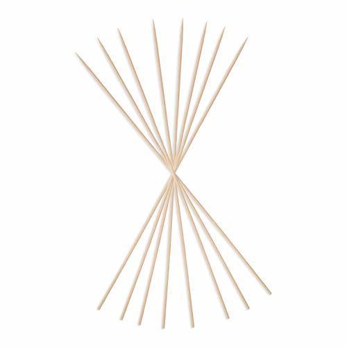 12" Bamboo Skewers (100ct) - SKU:N120073 - UPC:098382524139 - Party Expo
