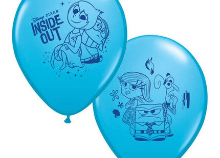 12" Disney Inside Out Latex Balloons (6ct) - SKU:23044 - UPC:071444230445 - Party Expo
