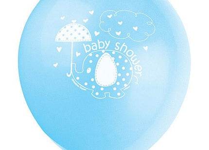 12" Umbrellaphants Latex Balloons - Blue - SKU:41705 - UPC:011179417056 - Party Expo