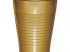 12oz Glittering Gold Tumbler - SKU:28103071 - UPC:039938212421 - Party Expo