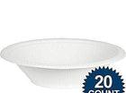 12oz Plastic Bowl - White (20ct) - SKU:43034.08 - UPC:012795160050 - Party Expo