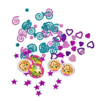 1.2oz Shopkins Confetti - Multicolor - SKU:43084 - UPC:011179430840 - Party Expo