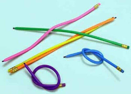 13" Flexible Loop Pencil (1ct) - SKU:PE-PENLP - UPC:097138710598 - Party Expo