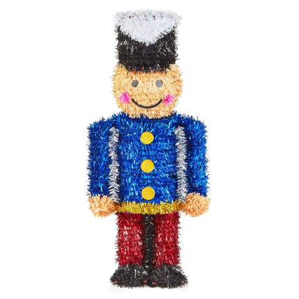 14" 3D Christmas Toy Soldier (1ct) - SKU:3D-SOLD-2 - UPC:032887143006 - Party Expo