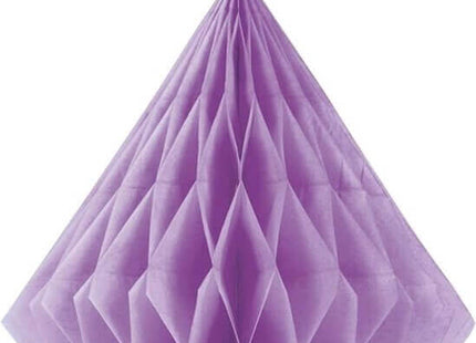 14" Purple Diamond Tissue Paper Decoration - SKU:62982 - UPC:011179629824 - Party Expo