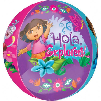 15" Dora the Explorer Orbz Balloon - SKU:63913 - UPC:026635283977 - Party Expo
