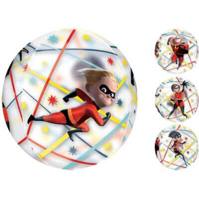15" Incredibles 2 Orbz Balloon - SKU:92052 - UPC:026635371285 - Party Expo