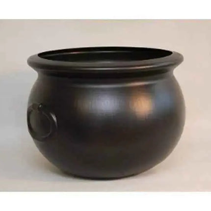15" Plastic Cauldron Container - Black (1ct) Party Expo  