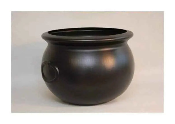 15" Plastic Cauldron Container - Black (1ct) Party Expo  