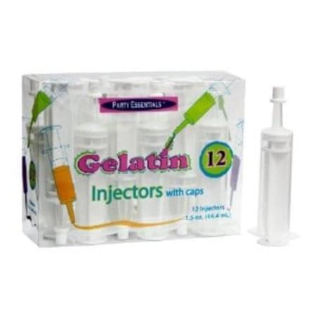 1.5oz Gelatin Injector Box - SKU:N1512 - UPC:098382615226 - Party Expo