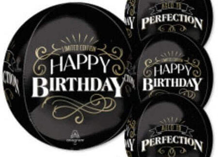 16" Aged to Perfection Orbz Balloon - SKU:448618 - UPC:026635448611 - Party Expo
