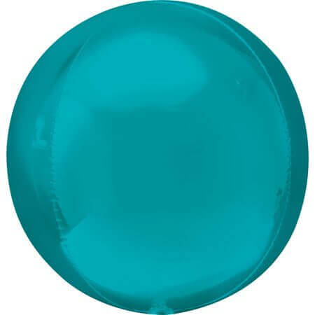 16" Aqua Orbz Balloon - SKU:108875 - UPC:026635418713 - Party Expo