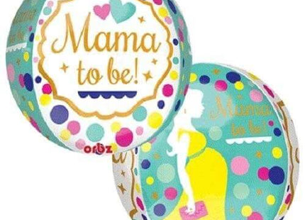 16" Mom to Be Orbz Balloon - SKU:76200 - UPC:026635321747 - Party Expo